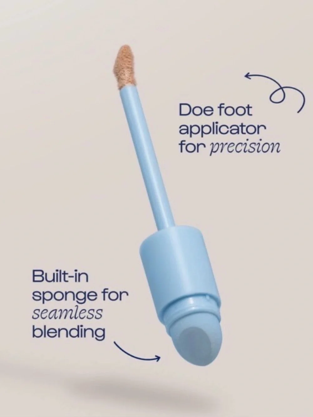 NIB Alleyoop Game Face Second Skin Concealer - Shade: MVP (Medium Tan)